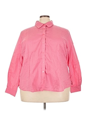 Foxcroft Long Sleeve Button-Down Shirt (view 1)