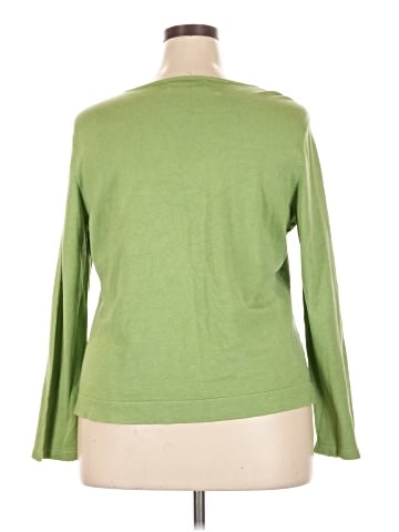 Jones New York Collection Silk Pullover Sweater (view 2)