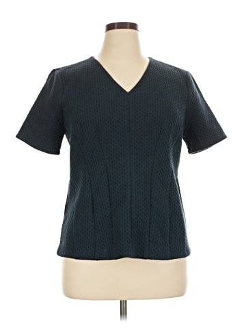 Ann Taylor Short Sleeve Blouse (view 1)