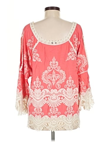 Democracy 3/4 Sleeve Blouse (view 2)