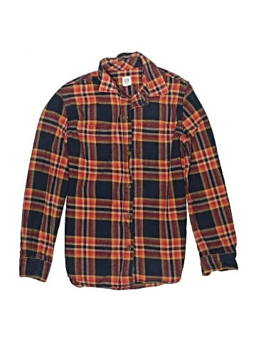 Gap Kids Long Sleeve Button-Down Shirt (view 1)