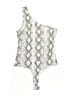 Le Lis Silver Bodysuit Size S - photo 2