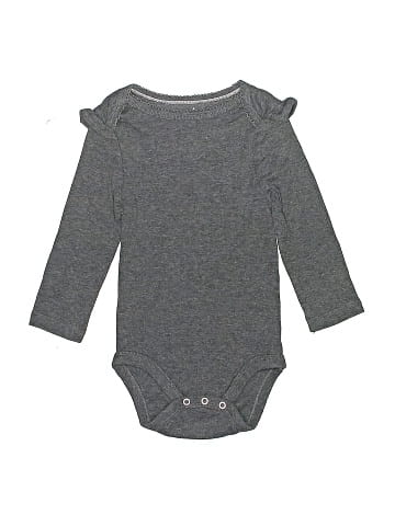 Cloud Island Long Sleeve Onesie (view 1)