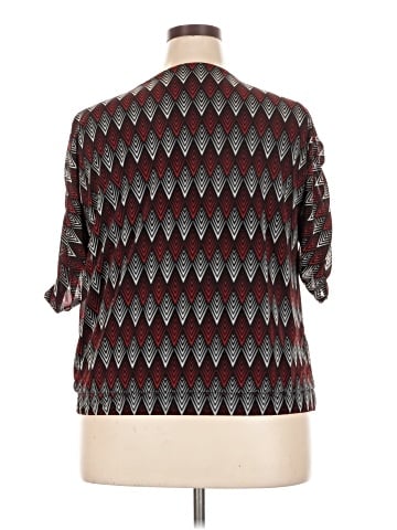 Worthington Short Sleeve Blouse (view 2)