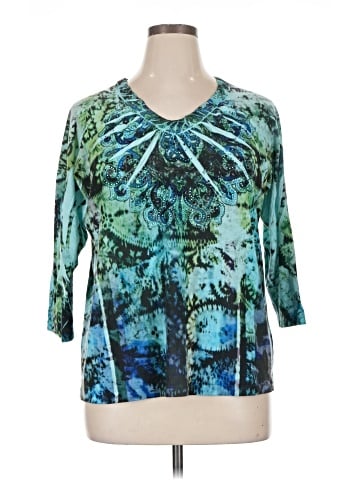 Chico's 3/4 Sleeve Top (view 1)
