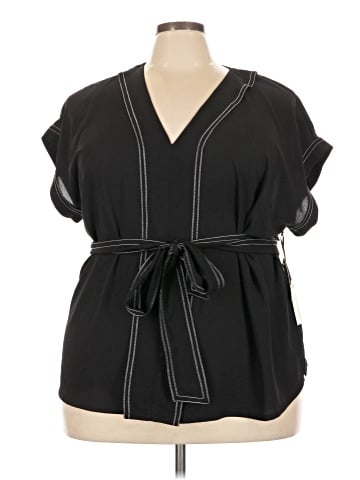1.State Short Sleeve Blouse (view 1)