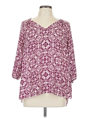 Renee C. 3/4 Sleeve Blouse (view 1)