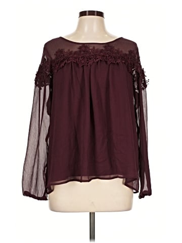 Lauren Conrad Long Sleeve Blouse (view 1)