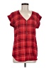 Express Red Short Sleeve Blouse Size M - photo 1