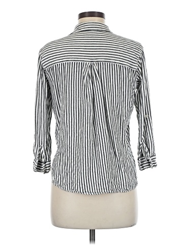Jane and Delancey 3/4 Sleeve Button-Down Shirt (view 2)