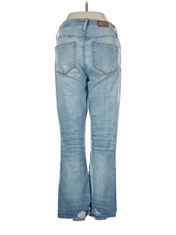 Madewell Cali Demi-Boot Jeans in Bess Wash: Button-Front Edition (view 2)