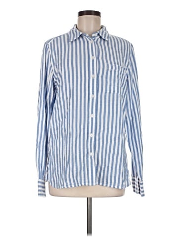J.Crew Factory Store Long Sleeve Button-Down Shirt (view 1)