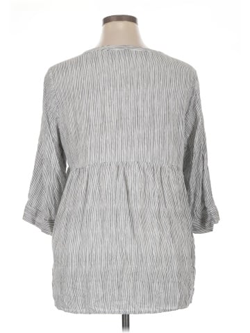 Jones & Co 3/4 Sleeve Blouse (view 2)