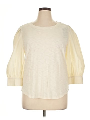Lauren by Ralph Lauren 3/4 Sleeve Top (view 1)