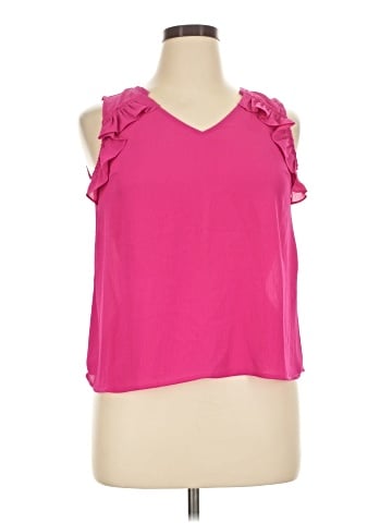 Sugar Lips Sleeveless Blouse (view 1)