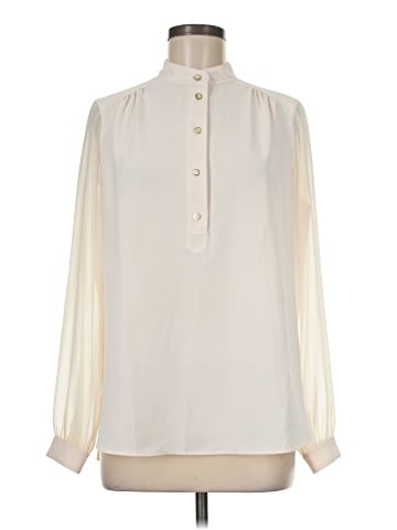 Anne Klein Long Sleeve Blouse (view 1)