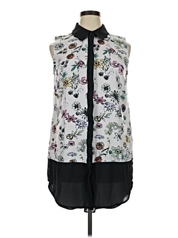 Melissa McCarthy Seven7 Sleeveless Blouse (view 1)