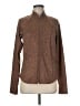 Athleta Animal Print Brown Jacket Size M - photo 1