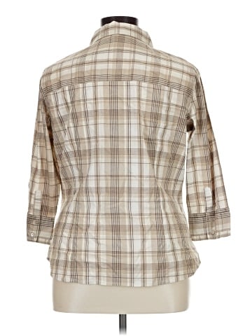 St. John's Bay 3/4 Sleeve Button-Down Shirt (view 2)