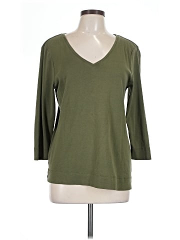 Chico's 3/4 Sleeve T-Shirt (view 1)