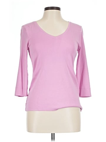 Chico's 3/4 Sleeve T-Shirt (view 1)