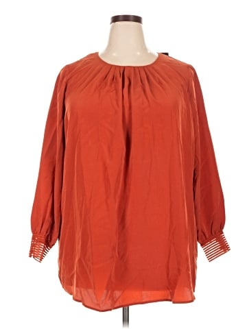 Avenue Long Sleeve Blouse (view 1)