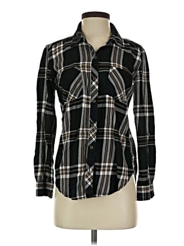 Faded Glory Long Sleeve Button-Down Shirt (view 1)
