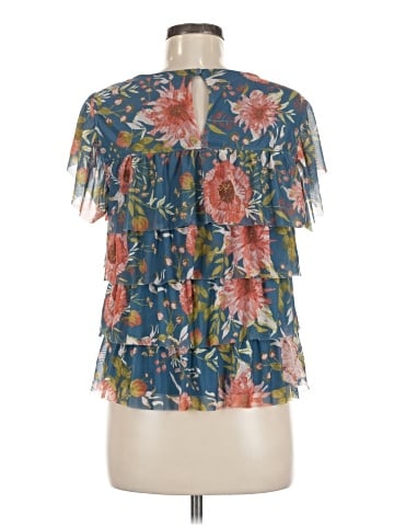 LC Lauren Conrad Short Sleeve Blouse (view 2)