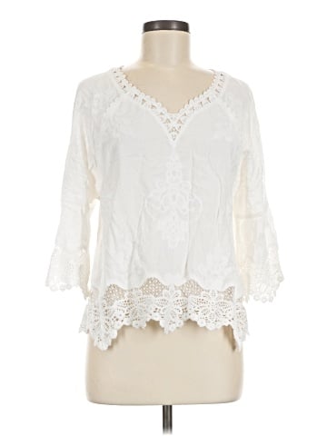 Democracy 3/4 Sleeve Blouse (view 1)