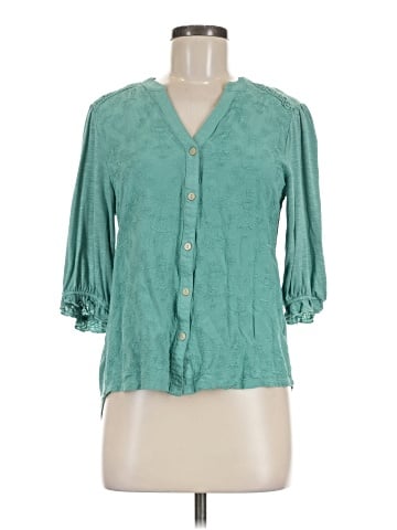 Democracy 3/4 Sleeve Blouse (view 1)