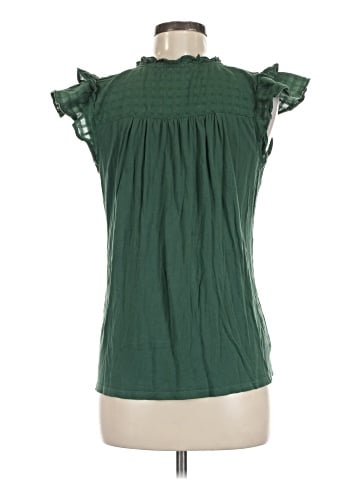 Ann Taylor LOFT Sleeveless Button-Down Shirt (view 2)