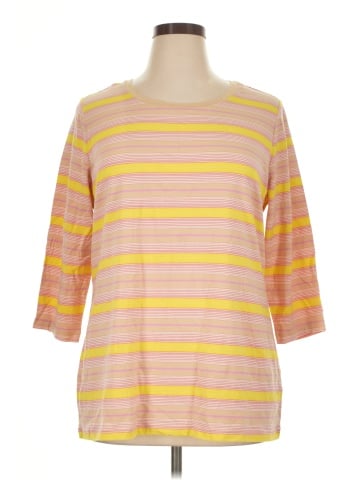 Isaac Mizrahi LIVE! 3/4 Sleeve T-Shirt (view 1)