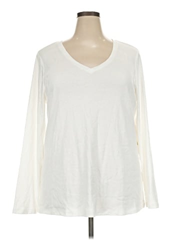 St. John's Bay Long Sleeve T-Shirt (view 1)