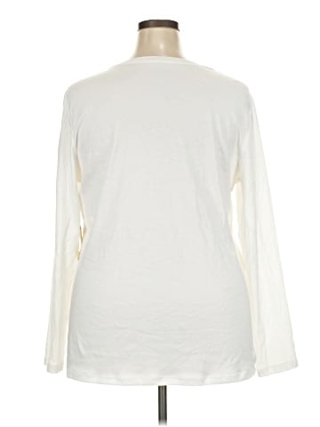 St. John's Bay Long Sleeve T-Shirt (view 2)