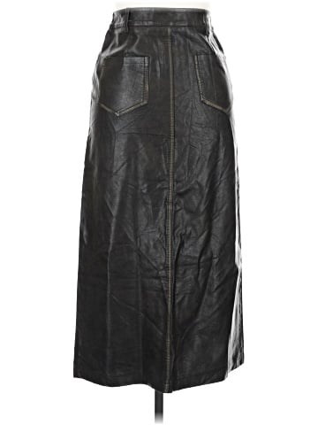 Fashion Collection Faux Leather Skirt (view 2)