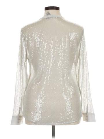 White House Black Market Long Sleeve Blouse (view 2)