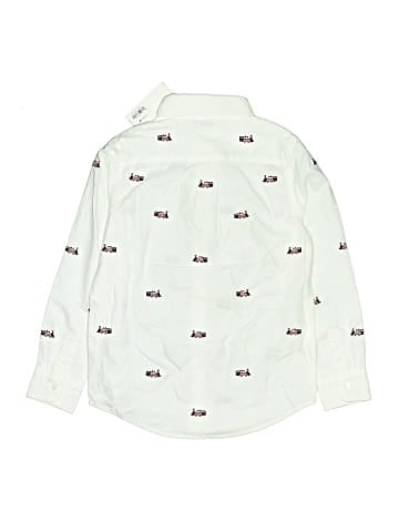 Janie and Jack Long Sleeve Button-Down Shirt (view 2)