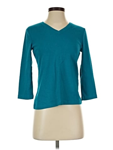 Chico's 3/4 Sleeve T-Shirt (view 1)