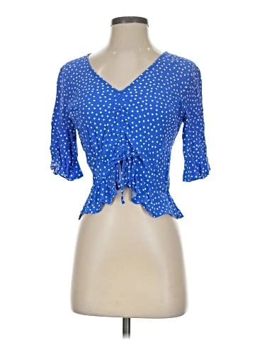 Topshop 3/4 Sleeve Blouse (view 1)
