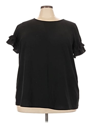Lane Bryant Short Sleeve Blouse (view 1)