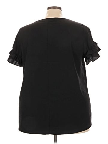 Lane Bryant Short Sleeve Blouse (view 2)