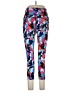 Layer 8 Print Blue Active Pants Size L - photo 2