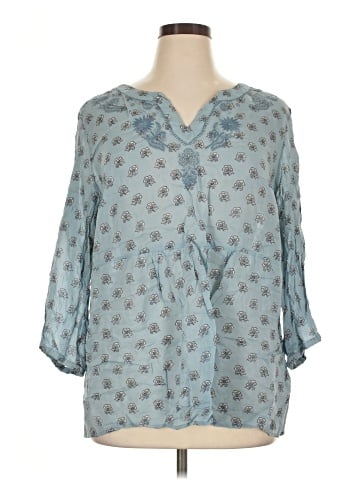J.Jill 3/4 Sleeve Blouse (view 1)