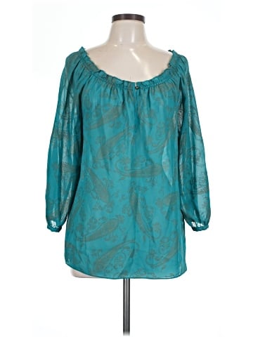 Chaps 3/4 Sleeve Blouse (view 1)