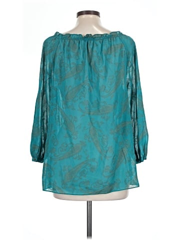 Chaps 3/4 Sleeve Blouse (view 2)