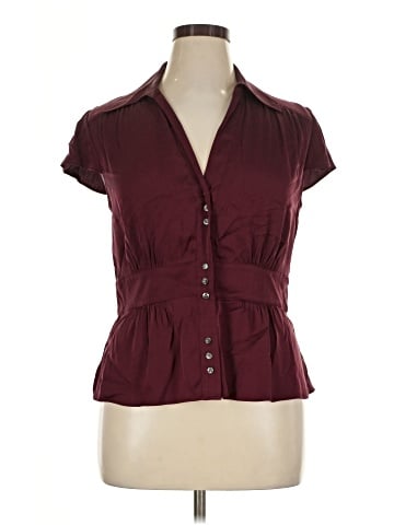 Ann Taylor Short Sleeve Blouse (view 1)