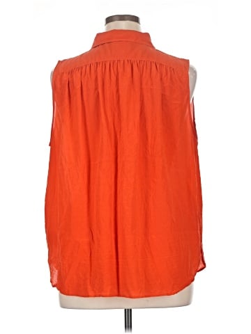 Maeve 3/4 Sleeve Silk Top (view 2)