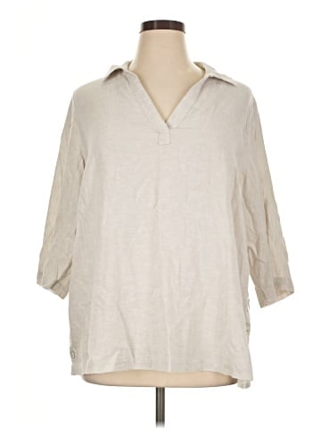 Tahari 3/4 Sleeve T-Shirt (view 1)