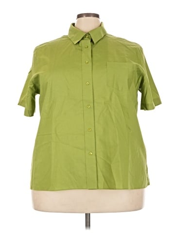 Foxcroft Short Sleeve Button-Down Shirt (view 1)