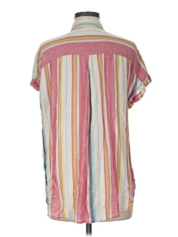 American Eagle Outfitters Short Sleeve Blouse (view 2)
